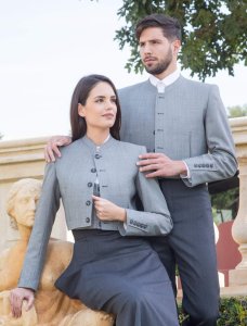 Chaqueta y chaleco Filafil Hilatura Fina Gris - Trajes Camperos Jiménez | Isabel Hernández