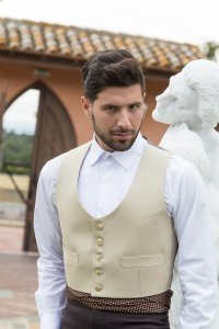 Chaqueta y chaleco Filafil Verano – vista 1 – Isabel Hernández
