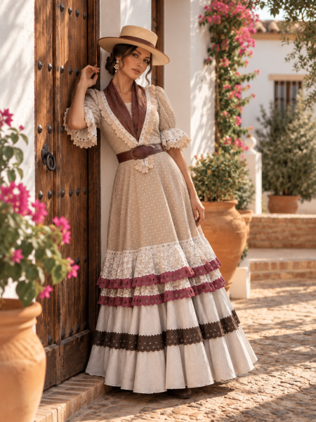 Bata Flamenca Atenea - Isabel Hernández