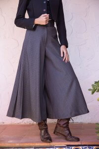Chaqueta y chaleco Oslo Negro – vista 3 – Isabel Hernández
