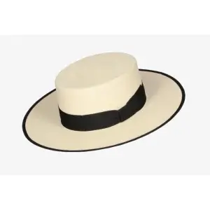 Sombrero Jerez Panamá Blanco - Complementos campero | Isabel Hernández