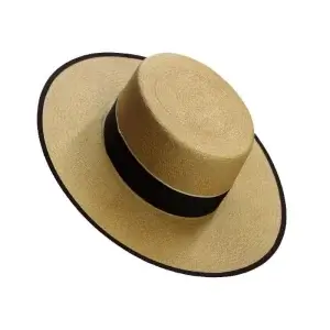 Sombrero Panama Camel - Complementos campero | Isabel Hernández