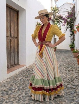 Bata Flamenca Modelo Primavera