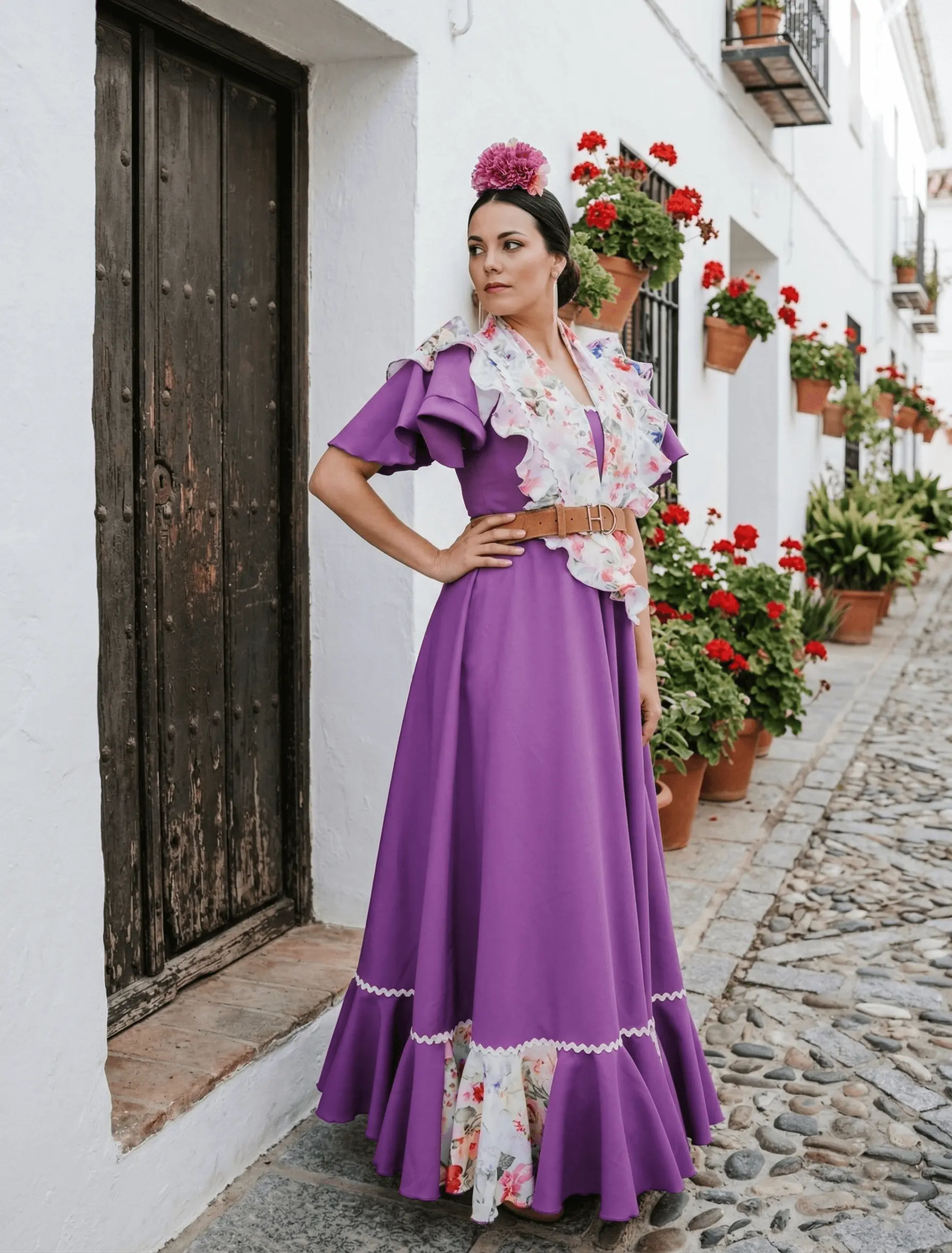 Bata flamenca 005 – vista 1 – Isabel Hernández