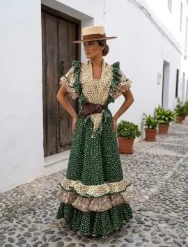 Bata flamenca 003 - Especial Romerías | Isabel Hernández