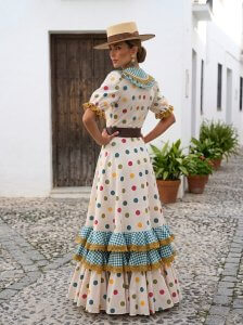 Bata flamenca Alájar – vista 2 – Isabel Hernández