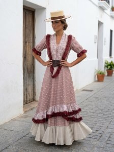 Bata flamenca Lestisco – Isabel Hernández