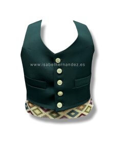 Chaqueta y chaleco Dubai Verde – vista 1 – Isabel Hernández