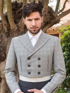 Chaqueta cruzada Principe de Gales - Trajes Camperos Jiménez | Isabel Hernández