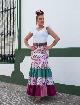 Conjuntos falda y camisa Archivos - Isabel Hernandez Flamenca