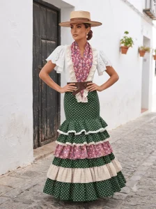 Conjunto flamenca 002 - Especial Romerías | Isabel Hernández