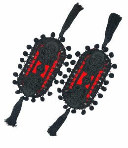 Hombreras Flamencas Ref. HF521 - Hombreras flamencas | Isabel Hernández