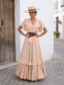 Bata flamenca Trigal – Isabel Hernández
