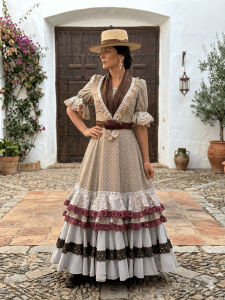 Bata Flamenca Atenea - Especial Romerías | Isabel Hernández