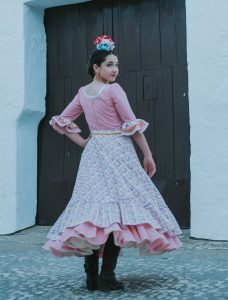 Traje de flamenca niña Ref. INF-23200 – vista 1 – Isabel Hernández