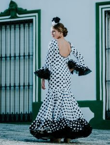Traje de flamenca niña Ref. INF-23500 - Trajes para niñas | Isabel Hernández