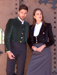 Chaqueta y chaleco terciopelo - Trajes Camperos Jiménez | Isabel Hernández