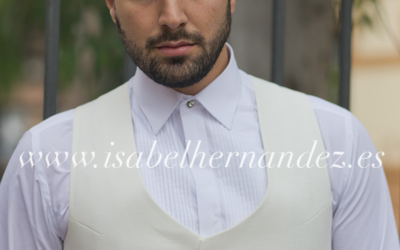 Chaqueta y chaleco Lino – vista 1 – Isabel Hernández