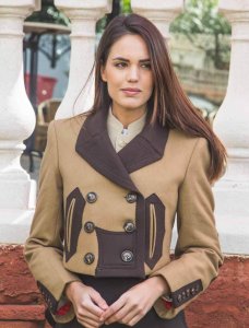 Marsellés de Paño Beige - Trajes Camperos Jiménez | Isabel Hernández