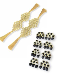 Oferta PACK DORADO Hombreras + Alamares - Hombreras flamencas | Isabel Hernández