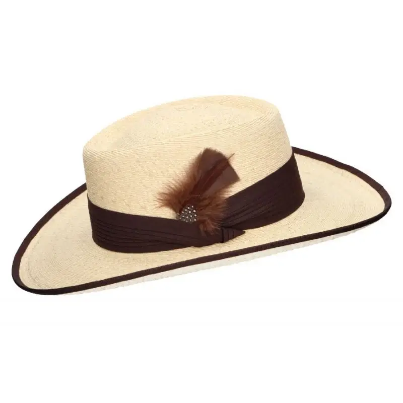 Sombrero Gambler Safari – vista 2 – Isabel Hernández