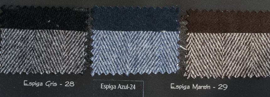 Carta de colores de Pelliza Espiga