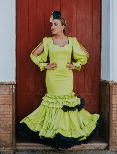 Modelo Deseo - TRAJES DE FLAMENCA | Isabel Hernández