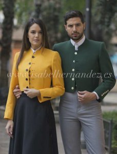 Chaqueta y chaleco Oslo Verde – vista 1 – Isabel Hernández