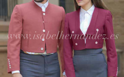 Chaqueta y chaleco Toscana Olivo – vista 3 – Isabel Hernández