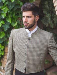 Chaqueta y chaleco Modelo Venecia Marrón - Trajes Camperos Jiménez | Isabel Hernández